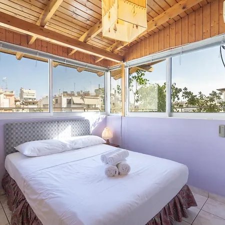 N.Kosmos Metro St. 1 Bedroom 5 Pers Flat By Mps Athens Exterior photo